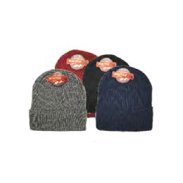 144 Wholesale Winter Warmer Beanie Hats 4 Assorted Color