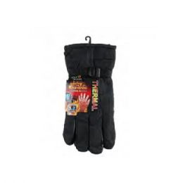 72 Bulk Waterproof Black Ski Gloves Best For Winter