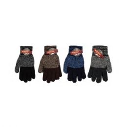 144 Pairs Winter Wear Thick Fleece Winter Gloves For Men - Fleece Gloves