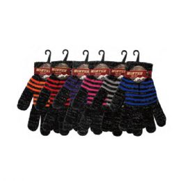 144 Bulk Womens Everyday Stretch Knit Gloves