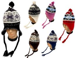 36 Bulk Women's Winter Hat In Assorted Colors