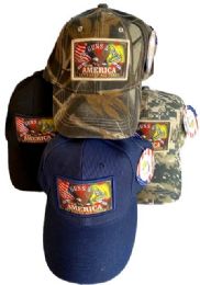 24 Wholesale God Guns And Guts Baseball Cap/hat