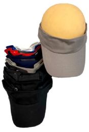 24 Pieces Solid Color Visor Hat Baseball Cap - Baseball Caps & Snap Backs