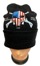 24 Pieces 2nd Amendment Liberty Or Death Winter Hat - Hats With Sayings