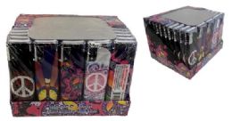 150 Pieces Peace Sign Style Child Resistant Refillable Lighter - Lighters