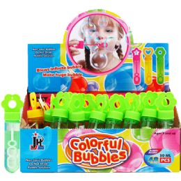 48 Bulk Colorful Bubble Bubble Bottles