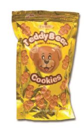 12 Wholesale Teddy Bear Cookies 12 Oz Stand