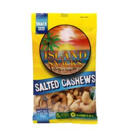 12 Wholesale Island Snacks Salted Cashews 1