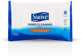 24 pieces Suave Hand Cleaning Wipe 48ct - Personal Care Items