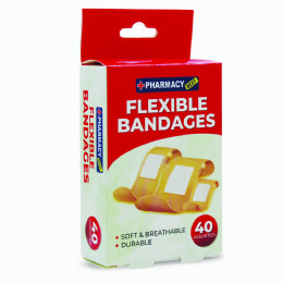 48 pieces Pharmacy Best Bandages 40ct fl - First Aid and Bandages