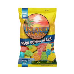12 Wholesale Island Snacks Gummy Bears 3.5
