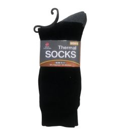 48 Wholesale Pride Mens Thermal Socks 3pk A