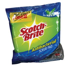 48 pieces Scotch Brite Scouring Pads 3pk - Scouring Pads & Sponges
