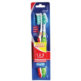 96 Wholesale OraL-B Toothbrush 2pk All Roun