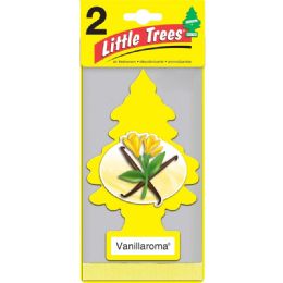 12 pieces Little Tree 2ct Vanilla Roma - Auto Accessories