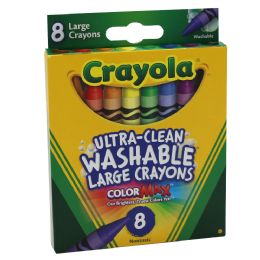 24 Wholesale Crayola Large Washable Crayons