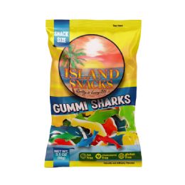 12 pieces Island Snacks Gummy Sharks 3.5 - Food & Beverage