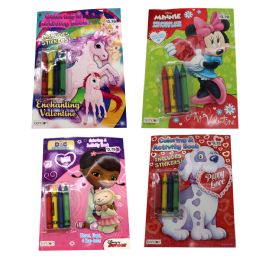 36 Wholesale Coloring Book With Crayon Vale