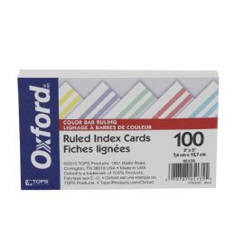 30 Bulk Oxford Ruled Index Cards 3x5in