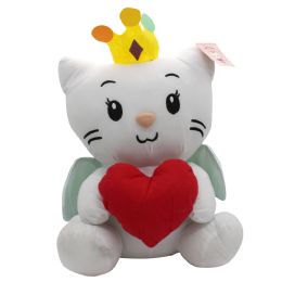 6 pieces Valentine Stuffed Angel Cat 18 - Valentine Decorations
