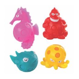 48 Wholesale Simply Toys Squishy Animal 4in