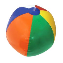 36 Bulk Simply Toys Beach Ball 20in gl