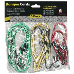 36 pieces Bungee Bungee Cord Set 6pc 12/ - Bungee Cords