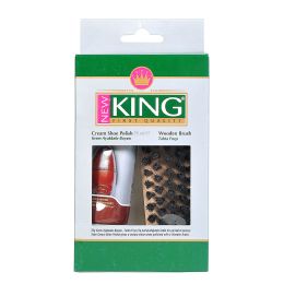48 pieces New King Shoe Polish 2.52 Oz B - Personal Care Items
