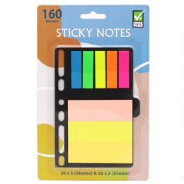 48 Bulk Check Plus Sticky Notes 160she