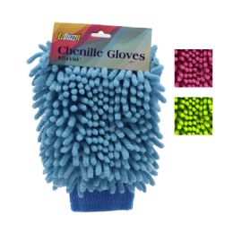 48 pieces Ezduzzit Chenille Gloves 8.25 X 6 in - Auto Cleaning Supplies