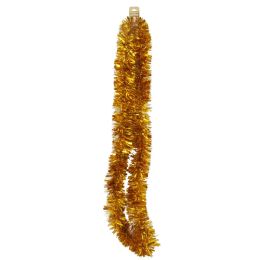 48 Wholesale Tinsel Garland 80 Inch Gold