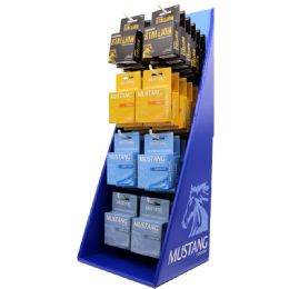 48 pieces Mustang Condom Display 3pk Ass - Personal Care Items