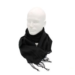 12 pieces Scarves 1ct Black Winter Colle - Winter Scarves