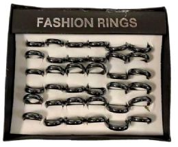 144 Pieces Magnetic Hematite Ring - Rings