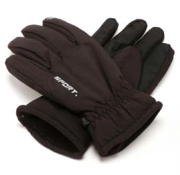 12 Wholesale Mens Sport Winter Gloves