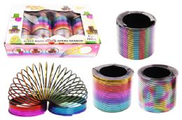 72 Bulk Slinky (rainbow Metallic)