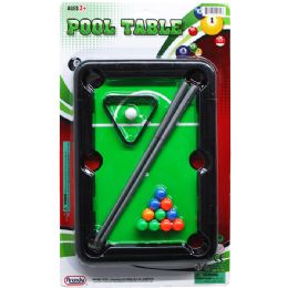 36 Pieces 10" Pool Table Play Set - Sports Toys
