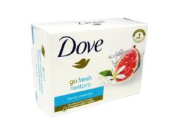48 Pieces 135gm Dove Bar Restore - Soap & Body Wash