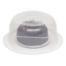 6 Wholesale Home Basics Round Cake Keeper with Lid