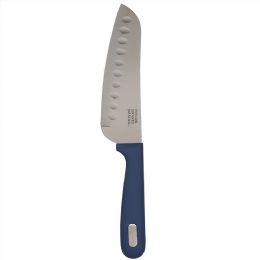 24 Wholesale Michael Graves Design Comfortable Grip 5 Inch Stainless Steel Santoku Knife, Indigo