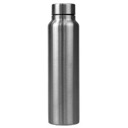 12 pieces Home Basics Altai 30 oz. Stainless Steel Travel Bottle, Silver - Drinking Water Bottle