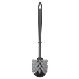 24 of Home Basics Plastic Toilet Brush, Silver
