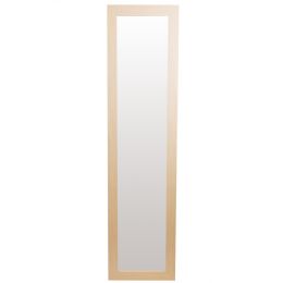 4 Wholesale Home Basics Full Length Floor Mirror With Easel Back, Natural