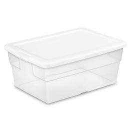 12 pieces Sterilite 16 Quart / 15 Liter Storage Box - Storage & Organization
