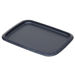 12 of Michael Graves Design Textured NoN-Stick 10gc X 14gc Carbon Steel Cookie Sheet, Indigo