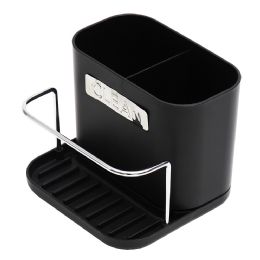 12 Wholesale Home Basics Sink Caddy With Tray, Black