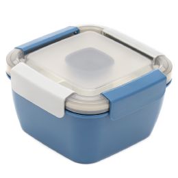 12 Wholesale Home Basics Airtight Square Lunchbox, (38 oz)