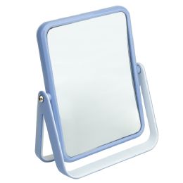 12 pieces Home Basics Rectangle Cosmetic Mirror - Assorted Cosmetics