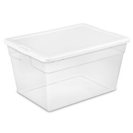 8 pieces Sterilite 56 Quart / 53 Liter Storage Box - Storage & Organization