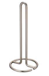 6 Wholesale Michael Graves Design Simplicity Freestanding Steel Paper Towel Holder, Satin Nickel